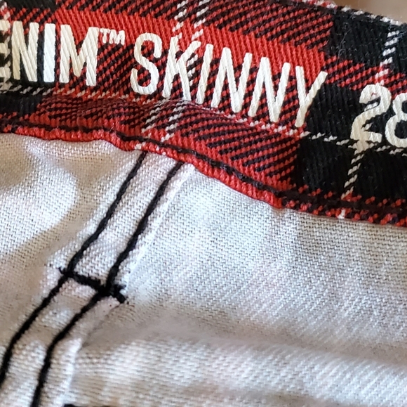 HOT TOPIC DENIM SKINNY PANTS 28×32 - Picture 10 of 14